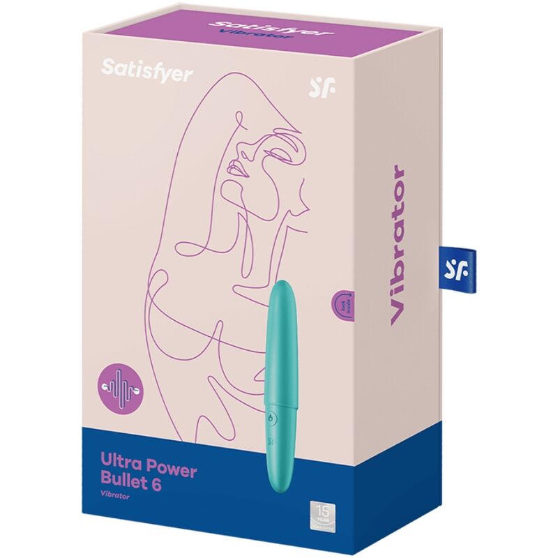 SATISFYER - ULTRA POWER BULLET 6 TURQUOISE - 3