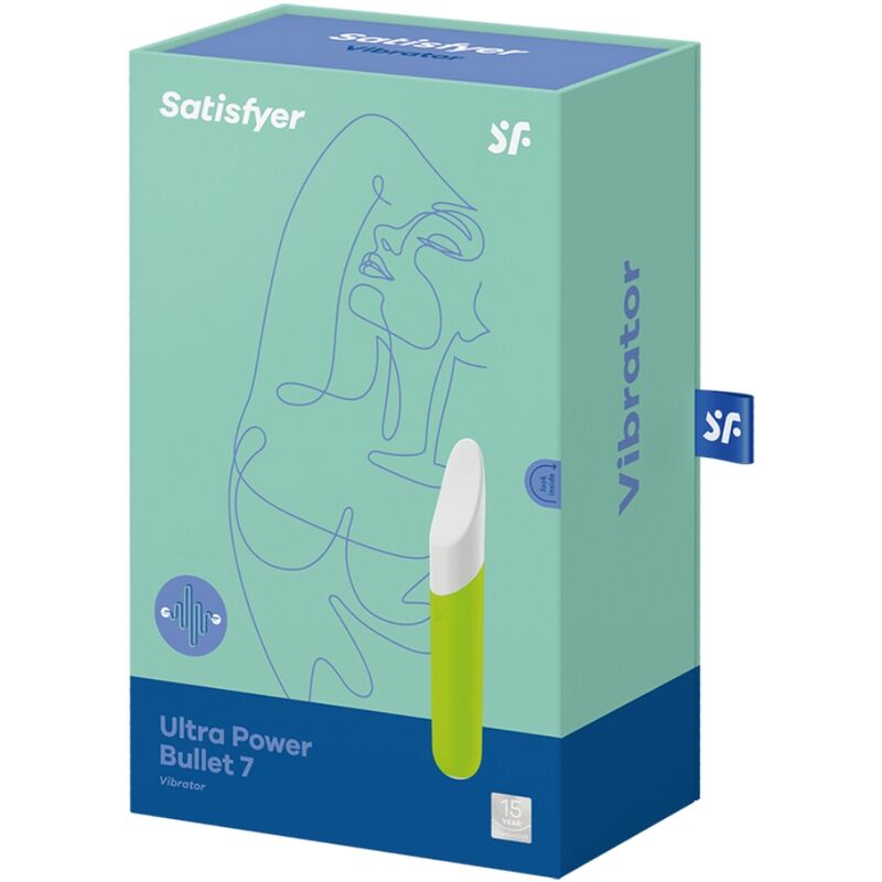 SATISFYER - ULTRA POWER BULLET 7 GREEN - 2