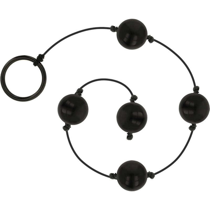 OHMAMA - MINI BLACK CHINESE ANAL OR VAGINAL BALLS - 2