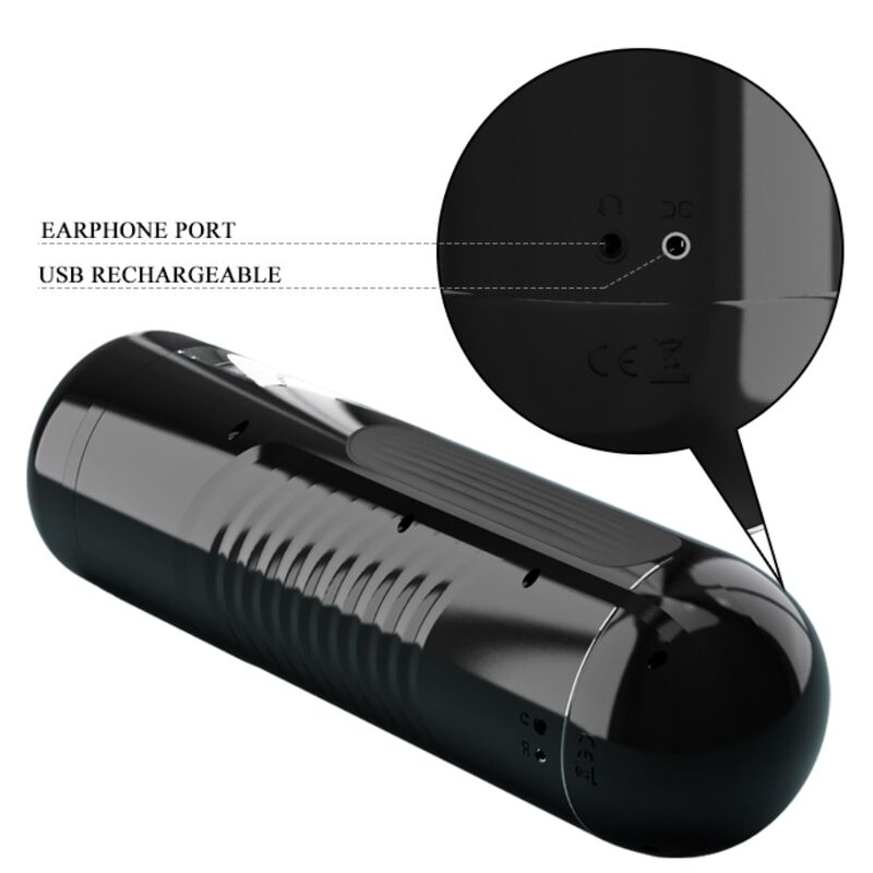 PRETTY LOVE - LORELEI MULTIFUNCTION RECHARGEABLE MASTURBATOR - 2