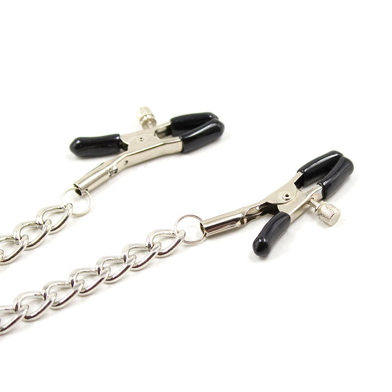 OHMAMA FETISH - 4 NIPPLE Clamps WITH CHAINS - 2
