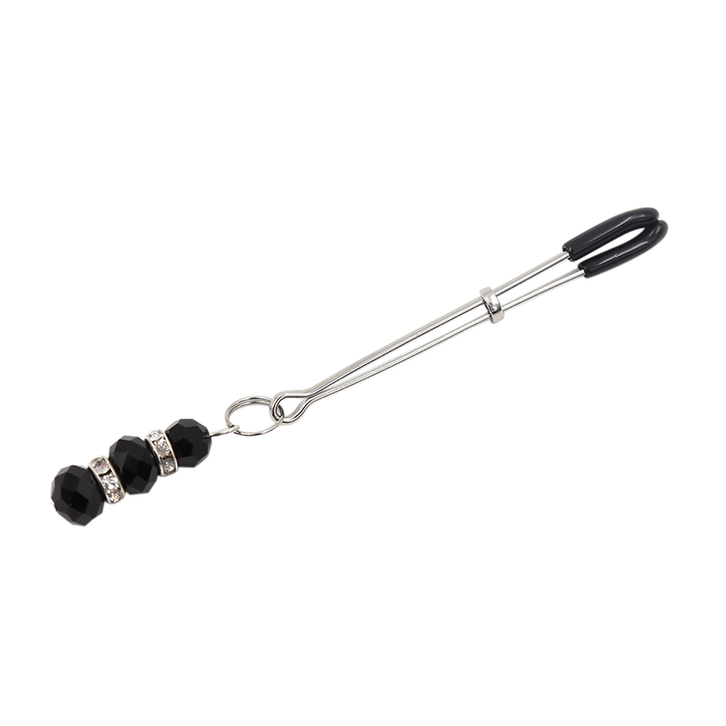 OHMAMA FETISH - NIPPLE Clamps WITH CRYSTAL STONES - 5