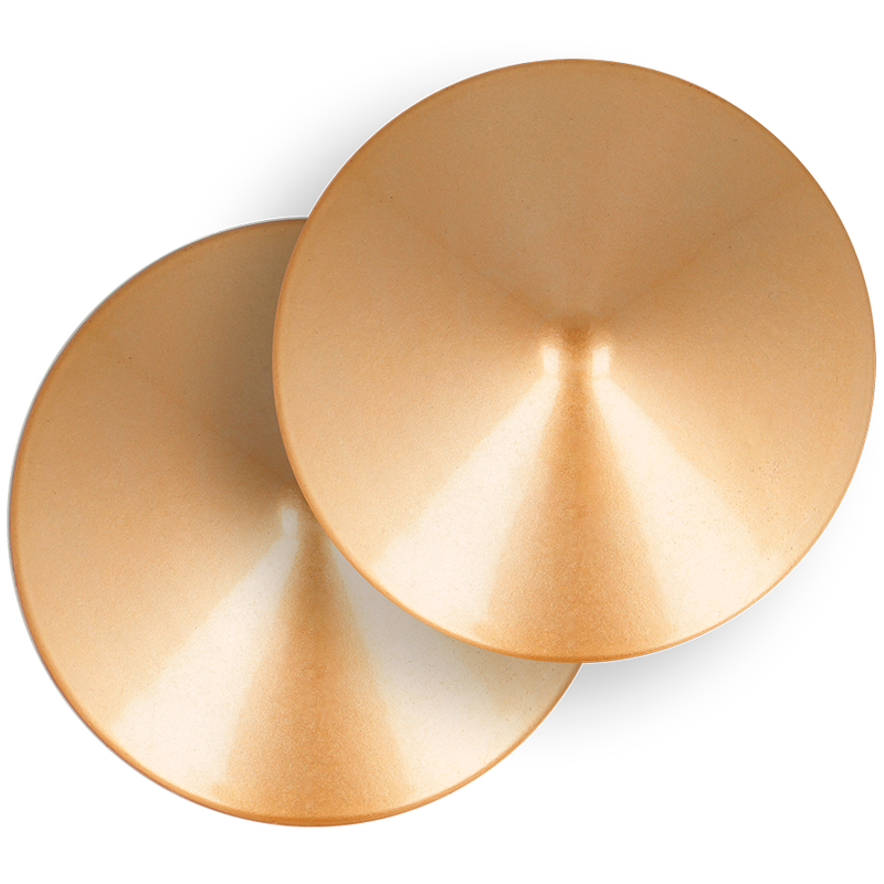 COQUETTE CHIC DESIRE - NIPPLE COVERS GOLDEN CIRCLES - 2