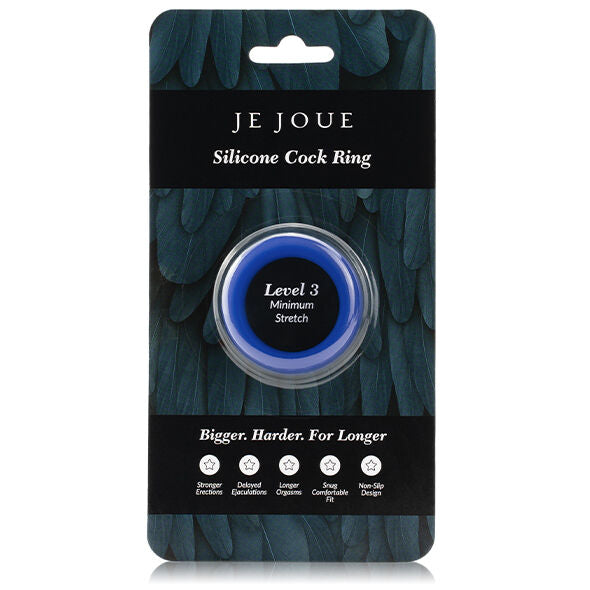 JE JOUE - BLUE SILICONE RING - MINIMUM STRANGULATION - 6