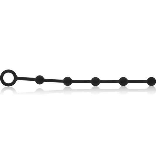OHMAMA - CHAÎNE ANALE EN SILICONE 23 CM