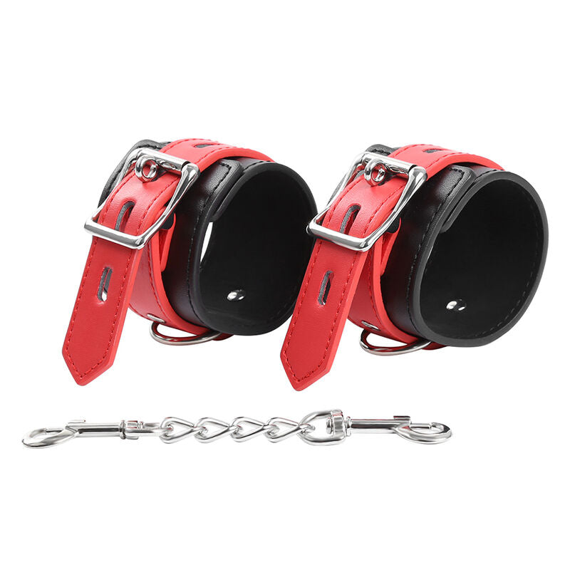 OHMAMA FETISH - LOCK BUCKLE WRIST RESTRAINTS - 3