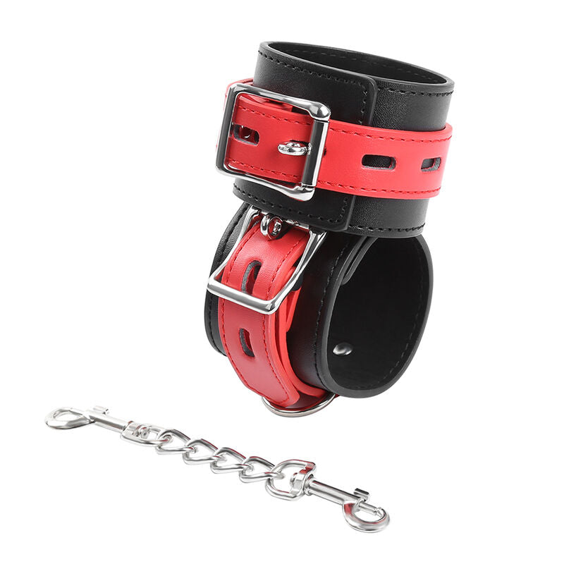 OHMAMA FETISH - LOCK BUCKLE WRIST RESTRAINTS - 6