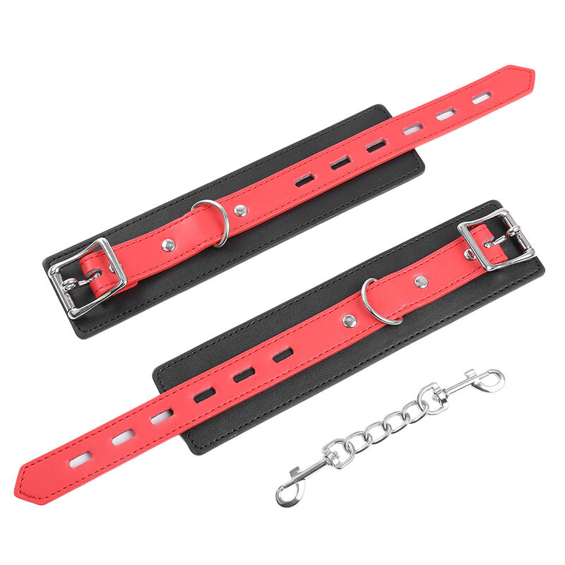 OHMAMA FETISH - LOCK BUCKLE WRIST RESTRAINTS - 7