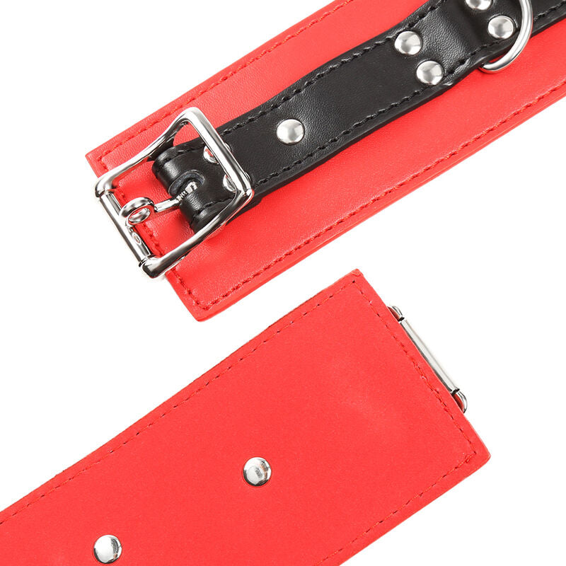OHMAMA FETISH - LOCKING/BUCKLING WRIST RESTRAINTS - 9