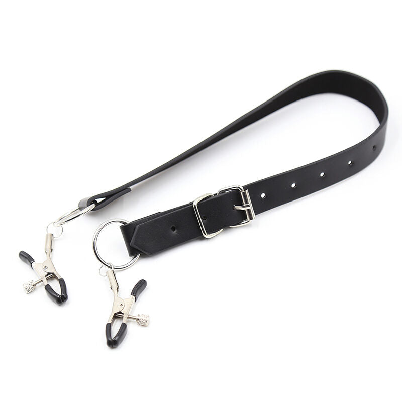 OHMAMA FETISH - CLITORIS CLAMPS WITH LEG STRAPS - 4
