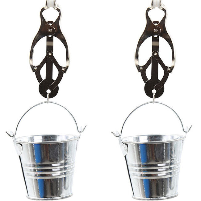OHMAMA FETISH NIPPLE CLAMPS WITH BUCKETS - 1
