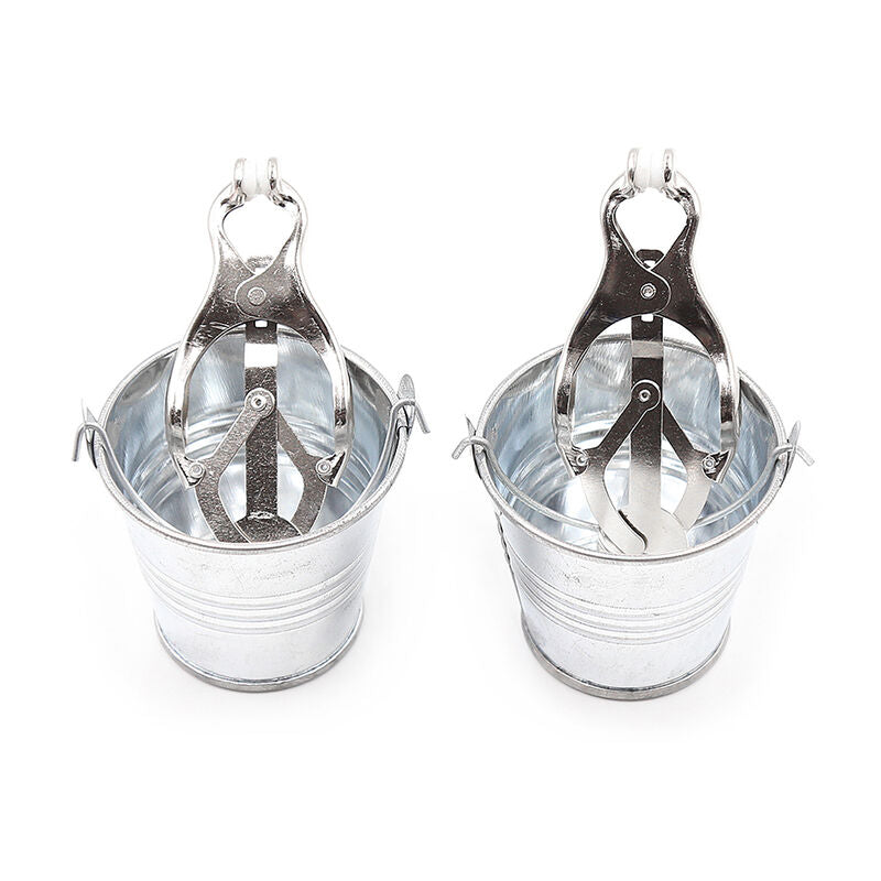 OHMAMA FETISH NIPPLE CLAMPS WITH BUCKETS - 3
