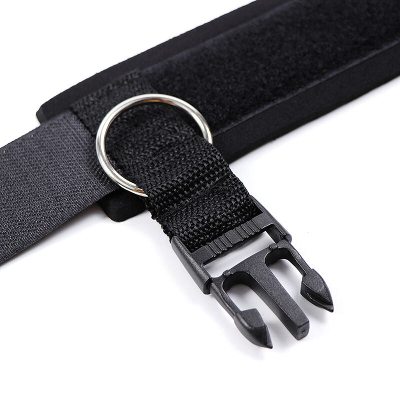 OHMAMA FETISH - ATTACHES DE POIGNET EN NÉOPRÈNE À FERMETURE AUTO-AGRIPPANTE
