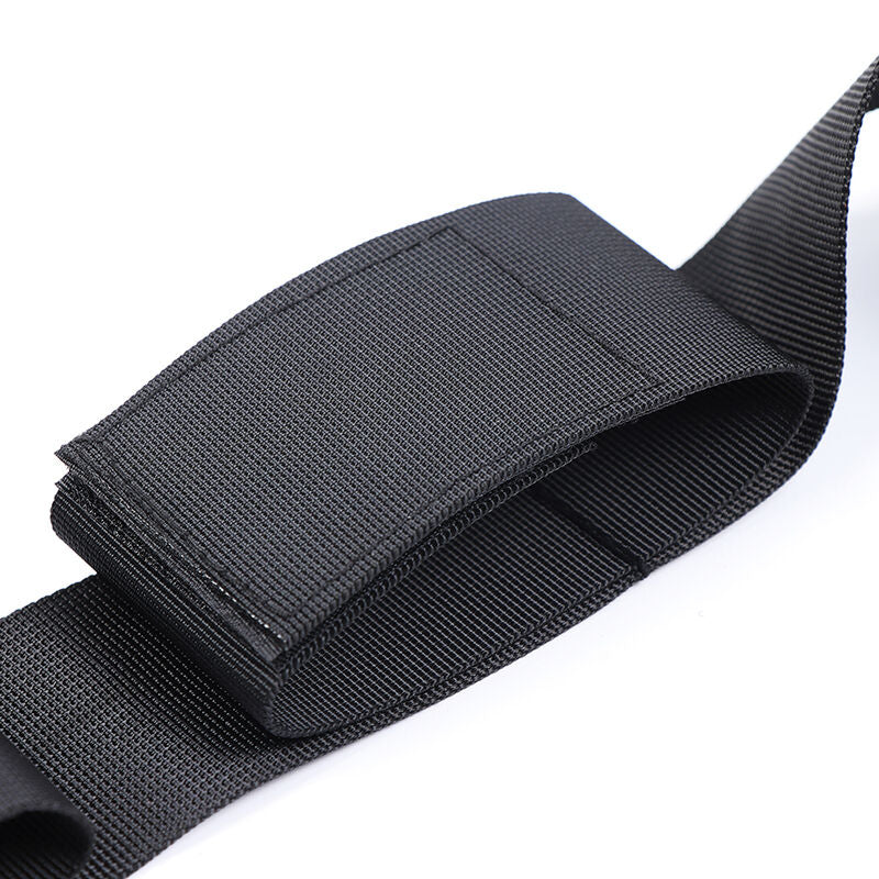 OHMAMA FETISH - SPREADER SOFT BAR FULL NYLON WRIST RESTRAINTS - 10