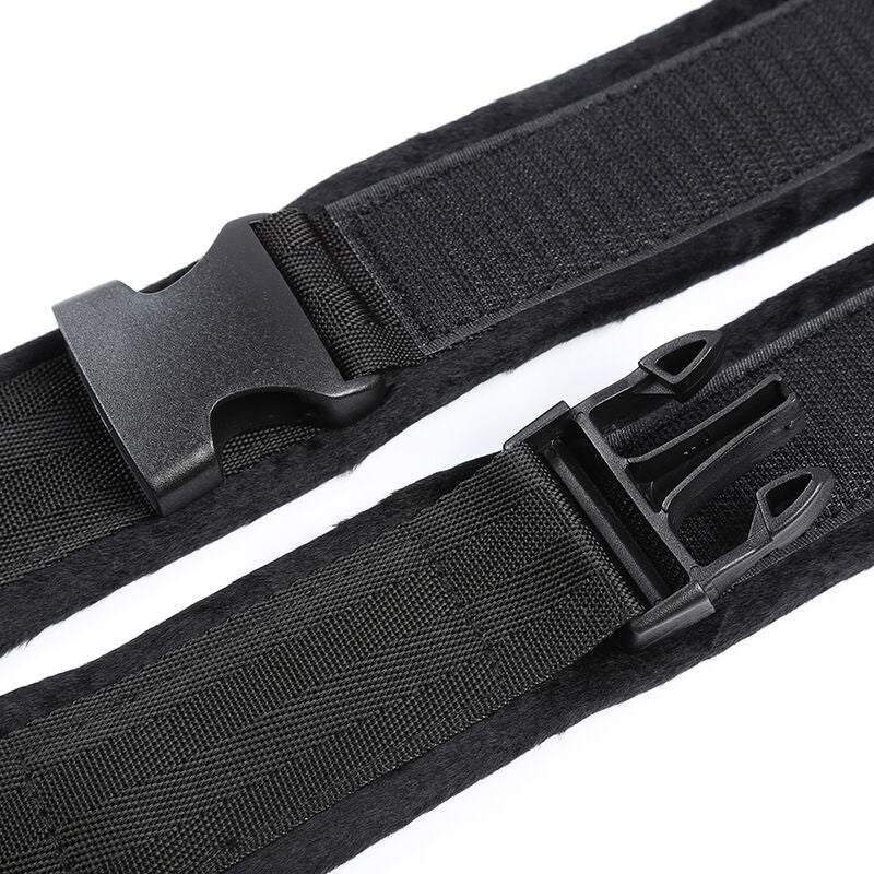 OHMAMA FETISH - HOOK AND LOOP FASTENER NYLON WRIST RESTRAINTS - 4
