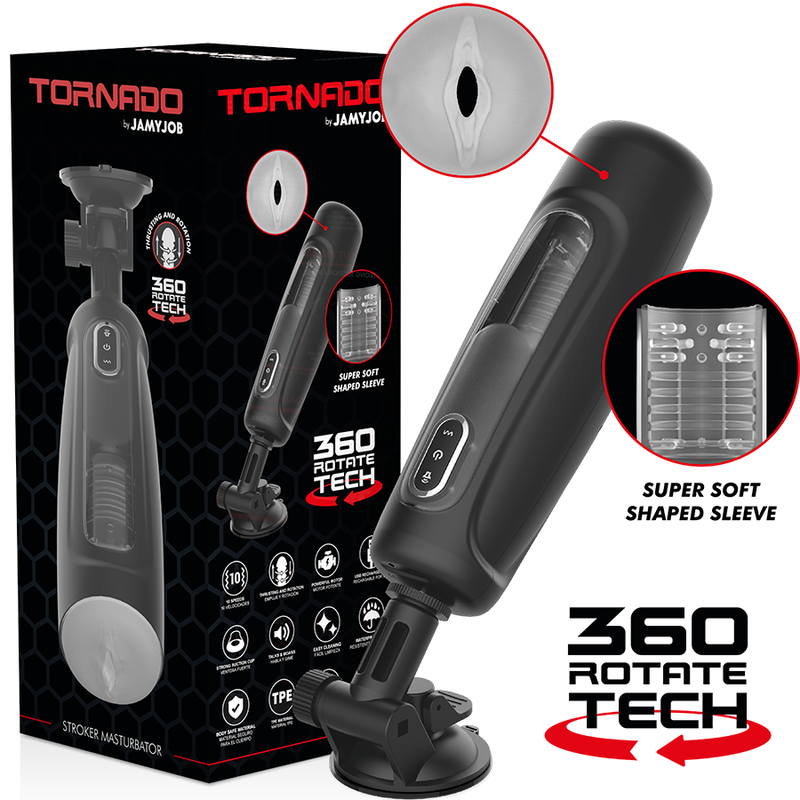 JAMYJOB - TORNADO 360 ROTATE TECH STROKER - 5