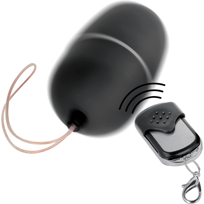 ONLINE - REMOTE CONTROL VIBRATING EGG M BLACK - 4