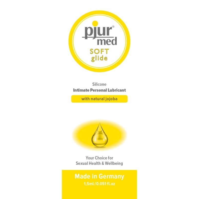 PJUR - MED SOFT GLIDE SILICONE LUBRICANT 1.5 ML - 1