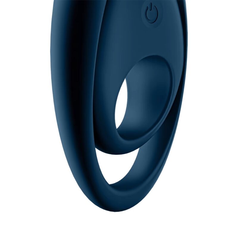 SATISFYER - GLORIOUS DUO RING VIBRATOR BLUE - 2