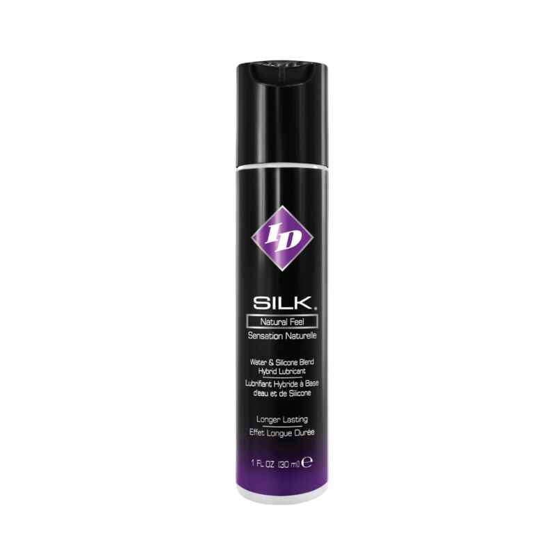 ID SILK - NATURAL FEEL SILICONE/ACQUA 30 ML - Secretroomsexyshop