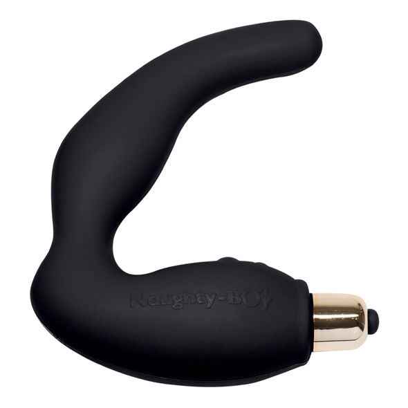 ROCKS-OFF - MASSAGGIATORE PUNTO G MASCHIO NAUGHTY-BOY 7 V NERO - Secretroomsexyshop