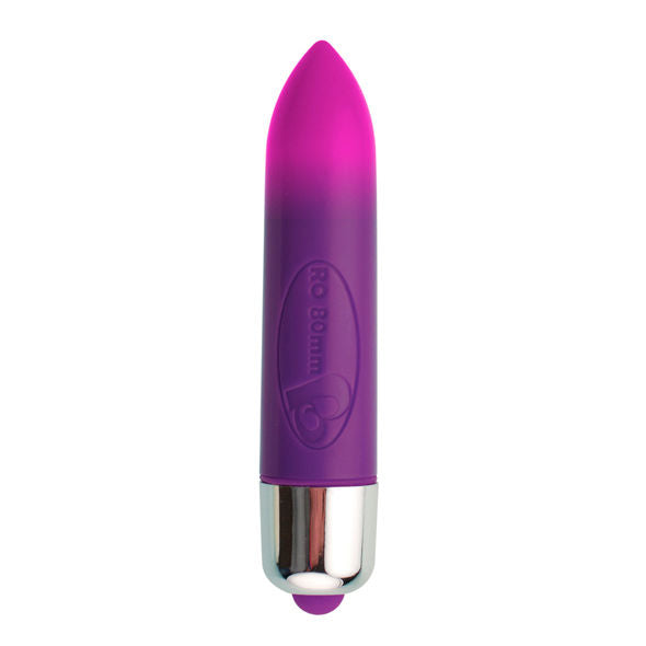 ROCKS-OFF - RO-80 MM COLOR CHANGIN VIBRATING BULLET 7 V - 1
