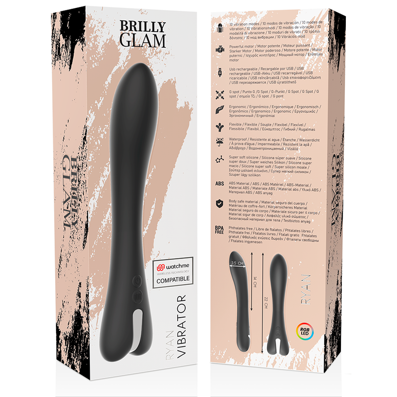 BRILLY GLAM - RYAN VIBRATOR WATCHME WIRELESS TECHNOLOGY COMPATIBLE - 10