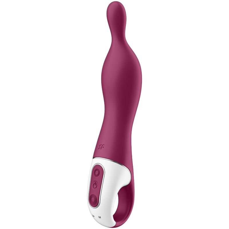 SATISFYER - AMAZING 1 ASPOT VIBRATOR BERRY - 4
