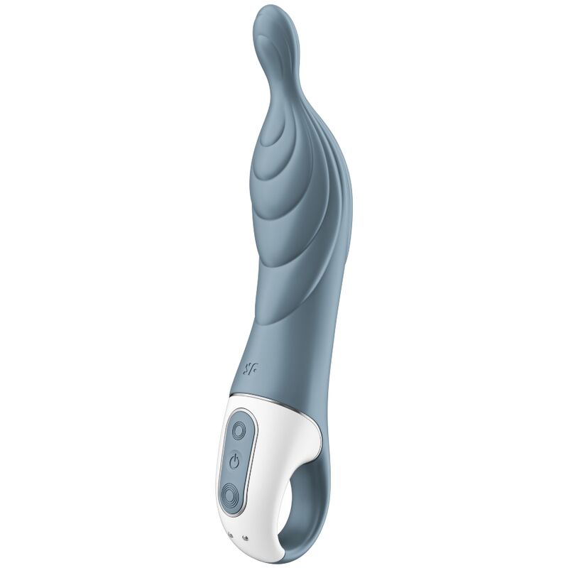 SATISFYER - AMAZING 2 ASPOT VIBRATOR GREY - 4