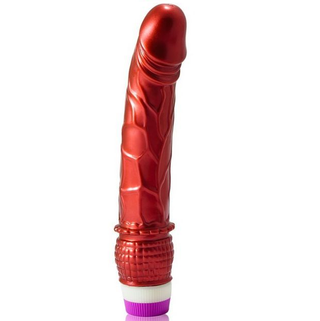 BAILE - REALISTIC RED VIBRATOR 23 CM - 4