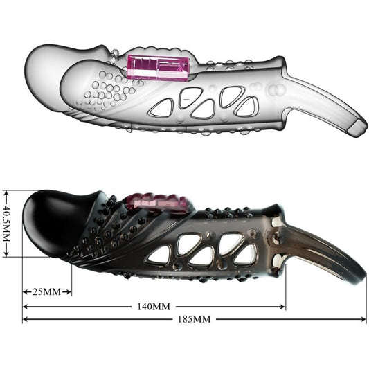 PRETTY LOVE - CECELIA BLACK PENIS SHEATH - 1