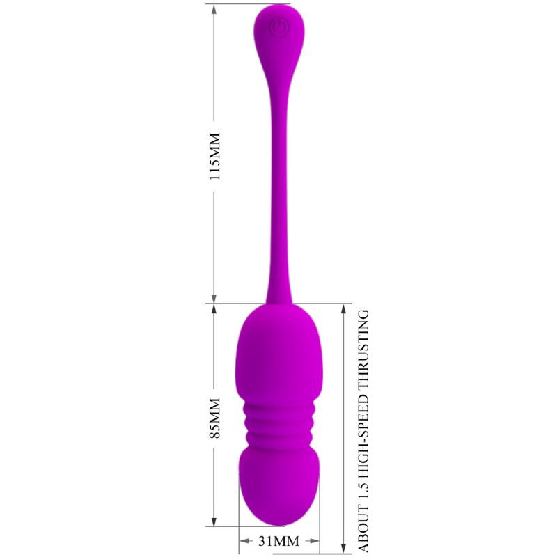 PRETTY LOVE - CALLIERI VIBRATING EGG - 2