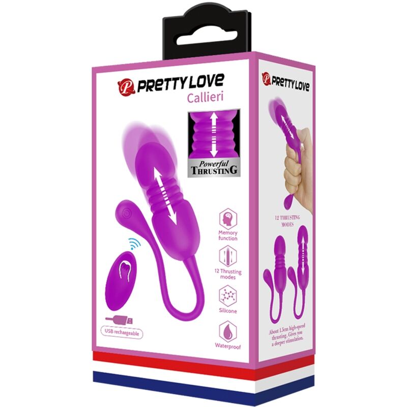 PRETTY LOVE - CALLIERI VIBRATING EGG - 4