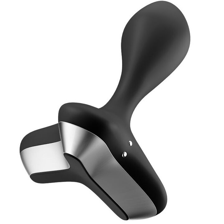 SATISFYER - GAME CHANGER PLUG VIBRATOR BLACK - BLACK - 10