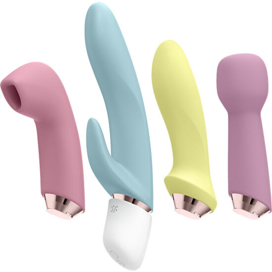 SATISFYER - MARVELOUS FOUR VIBRATOR & AIR PULSE SET - 5