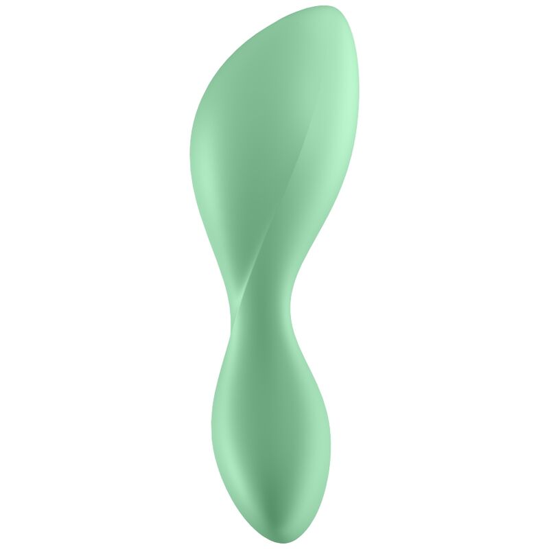 SATISFYER - TRENDSETTER VIBRATING PLUG APP GREEN - BLACK - 7