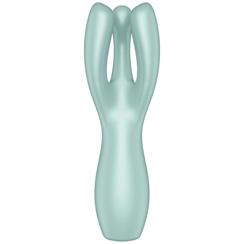 SATISFYER - THREESOME 3 VIBRATOR MINT - PINK - 5