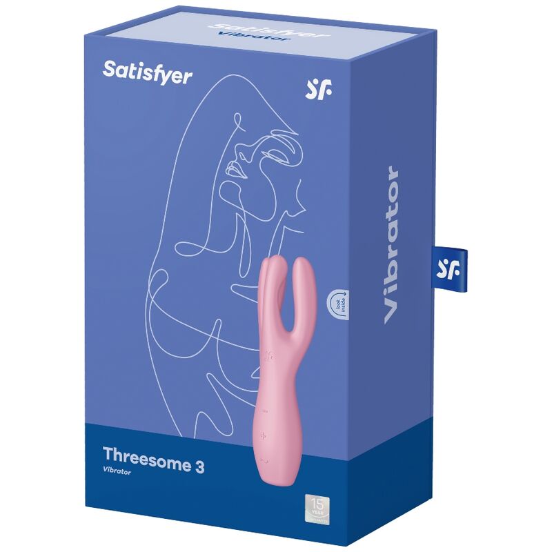 SATISFYER - THREESOME 3 VIBRATOR MINT - 3