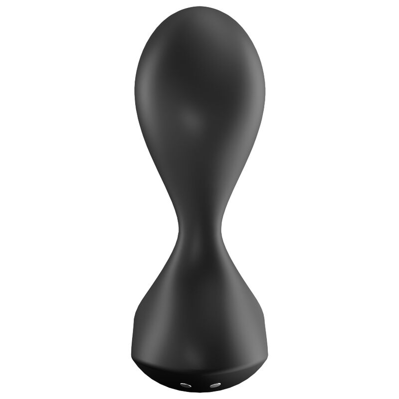SATISFYER - SWEET SEAL VIBRATING PLUG APP BLACK - 3
