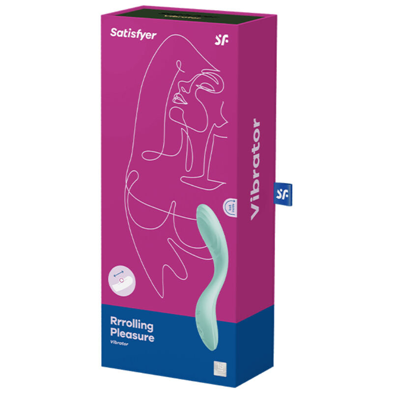 SATISFYER - RRROLLING PLEASURE GSPOT VIBRATOR WHITE - 2