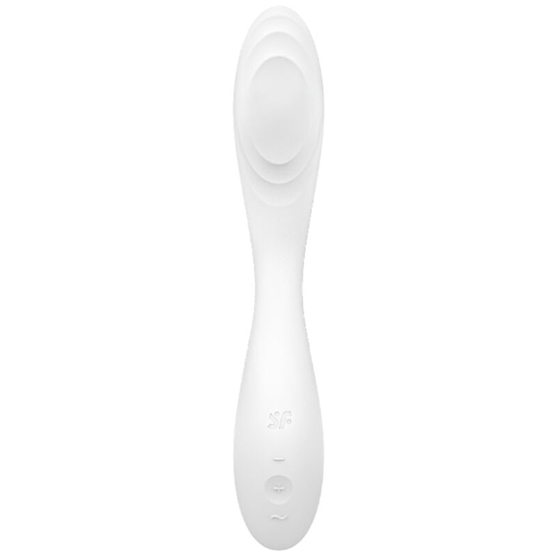 SATISFYER - RRROLLING PLEASURE GSPOT VIBRATOR WHITE - GREEN - 8