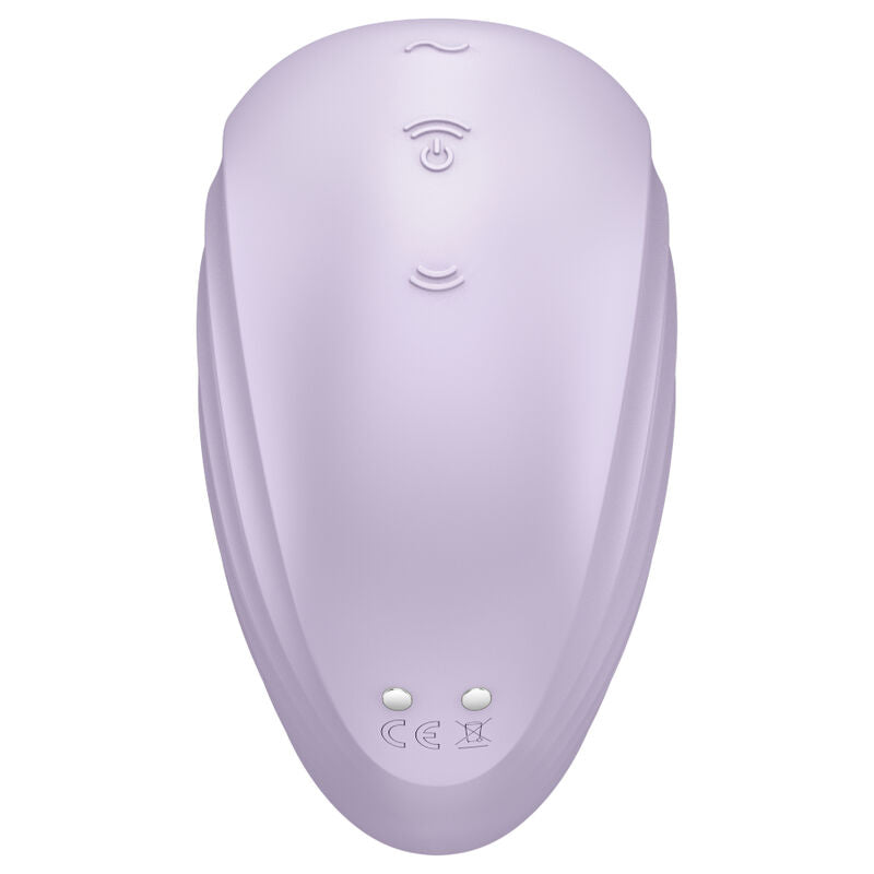 SATISFYER - PEARL DIVER AIR PULSE STIMULATOR & VIBRATOR VIOLET - GREEN - 6