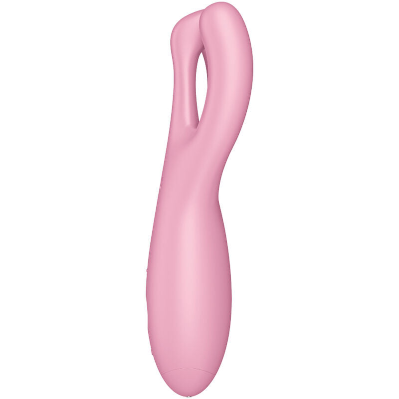 SATISFYER - THREESOME 4 VIBRATOR APP BLUE - 2