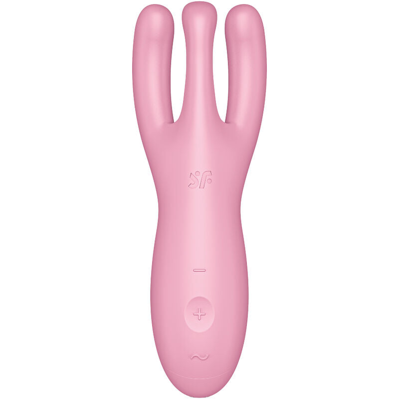 SATISFYER - THREESOME 4 VIBRATOR APP BLUE - 3