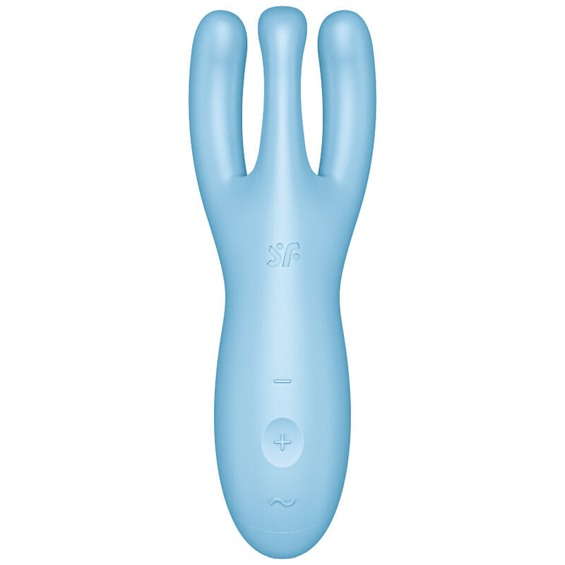 SATISFYER - THREESOME 4 VIBRATOR APP BLUE - PINK - 7