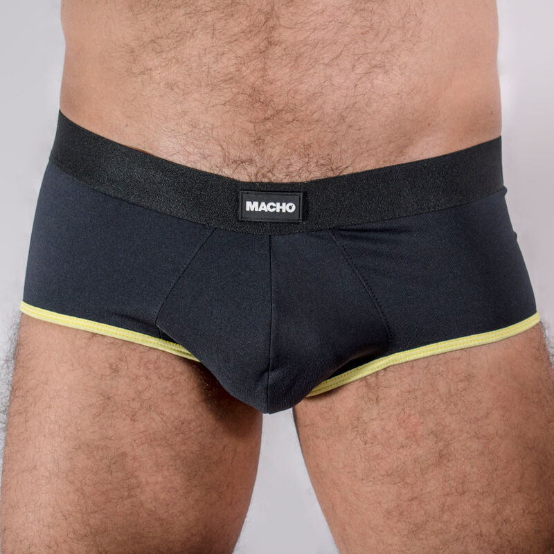 MACHO - MS24A BRIEF DARK YELLOW UNDERPANTS S - 4