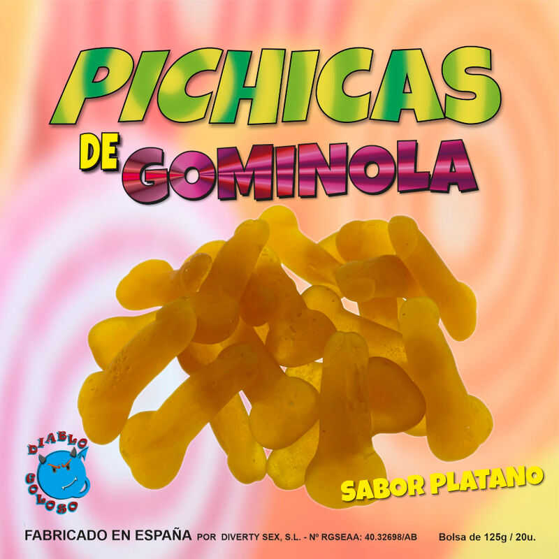 DIABLO GOLOSO - BANANA GUMMY SLICES - 1
