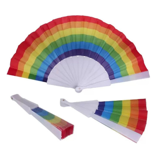 PRIDE - LGBT FLAG FABRIC FAN - 1