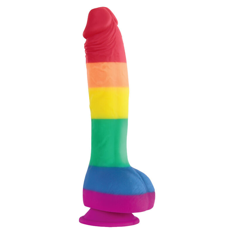 PRIDE - LGBT FLAG DILDO 19 CM - 3