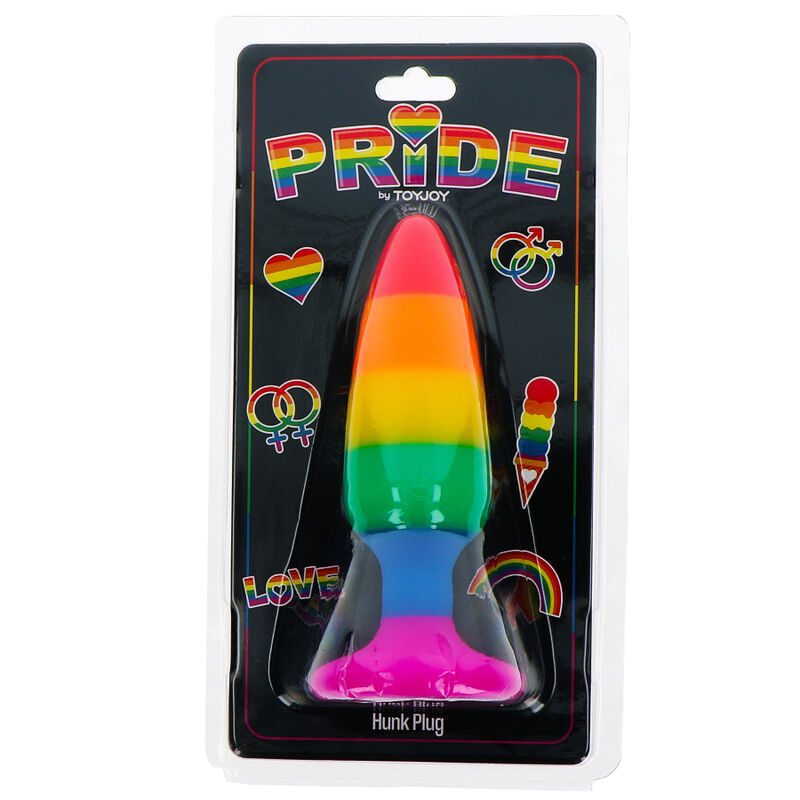 PRIDE - LGBT FLAG PLUG HUNK 10.5 CM - 3